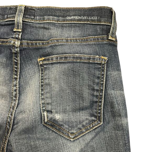 Current/Elliott Womens The stiletto Townie jeans, skinny,mid-rise, Size 25-0 - Picture 10 of 10